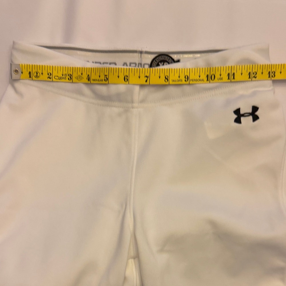 🥎 TWO PAIR Under Armour White Pull On Softball Pants 🥎